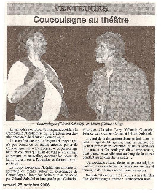 Coucoulagne à Venteuges