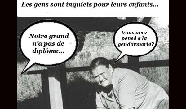 Suis en règle.