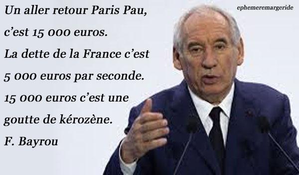 Bayrou jet dette ephemeremargeride