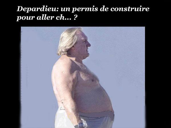 Depardieu qui vivra verrat humour ephemeremargeride