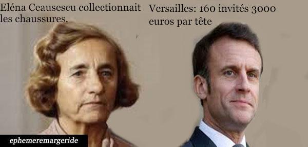 Elena ceausescu macron ephemeremargeride 1