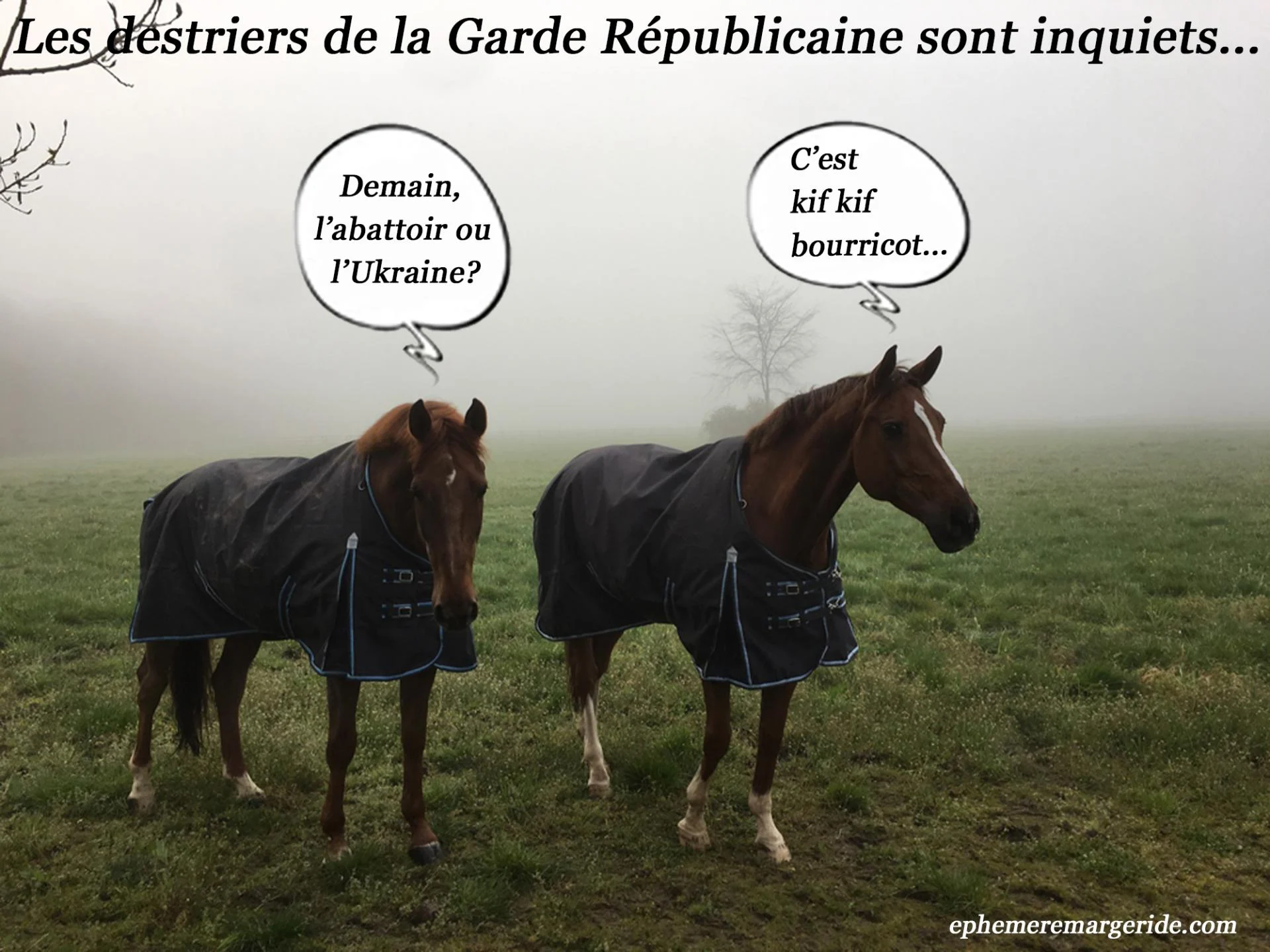 Le fumier de le republique ephemeremargeride