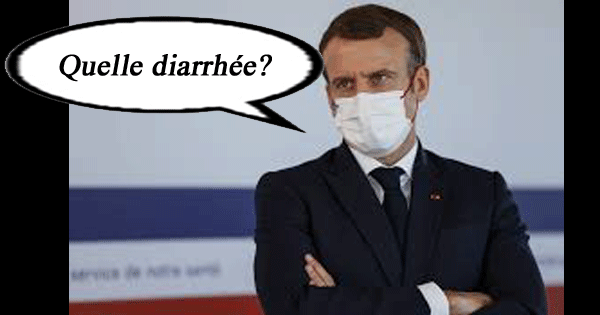 Macron diarrhee ephemeremargeride